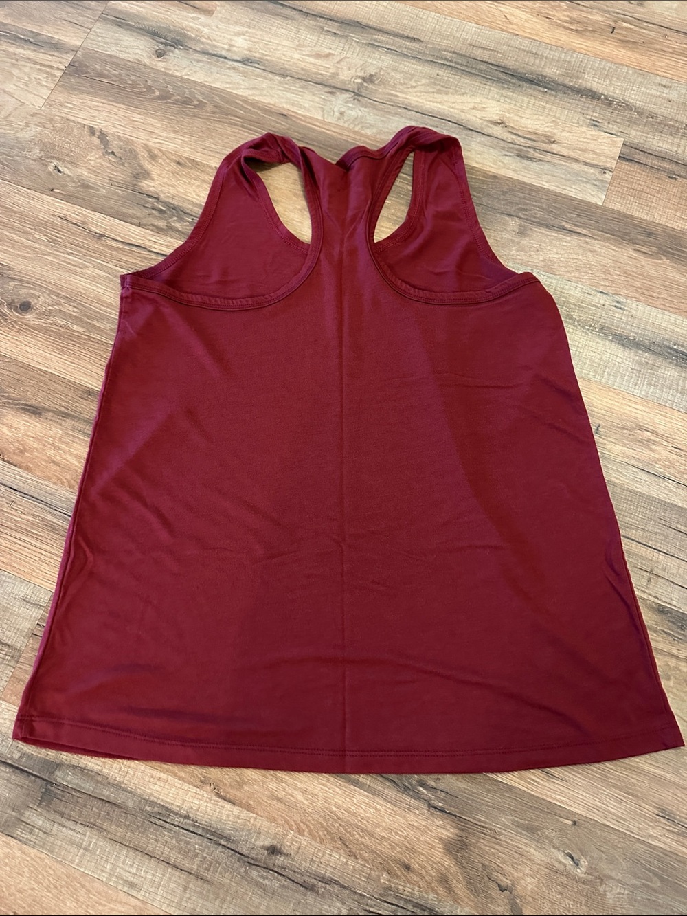 Athletic Works Brick Red Racerback Tank - Picture 3 of 5